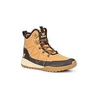 X RAY Footwear Logan Boy’s Fashion, Classic Combat Faux Leather Ankle-high Boots, Round Toe, Thermoplastic rubber Outsole