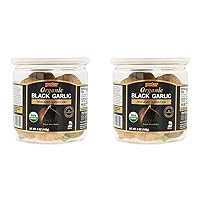 MW Polar USDA Organic Black Garlic 5 oz (Pack of 2), Whole Bulbs, Easy Peel, All Natural, Chemical Free, Kosher Friendly Ready to Eat Healthy Snack