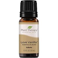 Plant Therapy Love Vanilla Essential Oil Blend 10 mL (1/3 oz) 100% Pure, Undiluted, Therapeutic Grade