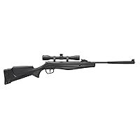 Stoeger S3000-C Compact Airgun Combo - .177 Caliber - Black Synthetic with Fiber-Optic Sights Combo - Includes 4 x 32 Scope