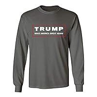 Political Trump Make America Great Again Original Adult Long Sleeve Shirt Red