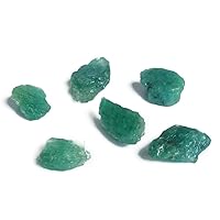 Emerald Gemstones Grade AA Rough Gems 54.50 Ct Lot of 6 Pcs Emerald Green Emerald for Wicca & Reiki Crystals Healing