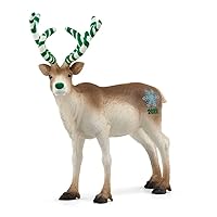 Schleich Gifts for Kids, Limited Edition Christmas Candy Cane Holiday Reindeer (2022 Special Edition), Multi