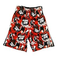 Flow Society Boys' Game On Hockey Shorts - Red Boys Shorts - Gym Shorts