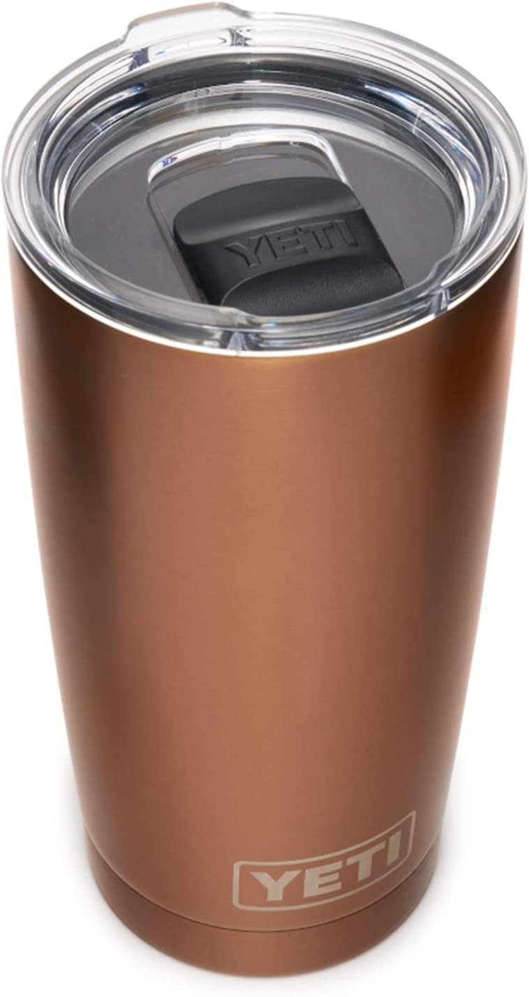 YETI Rambler 20 oz Stainless Steel Vacuum Insulated Tumbler w/MagSlider Lid