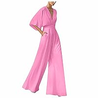 Women's 's Formal Dresses Banquet Dress Jumpsuit Sexy Hanging Neck Trousers Dresses for Special Occasions, S-2XL