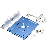 C8 Engraving Hine Inverted Plate Set Aluminum Alloy Milling Surf Plate with Backrest and Push Ruler Carpentry Woodworking Acc ory