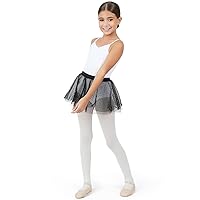 Capezio Girls' Double Layer Pull on Skirt