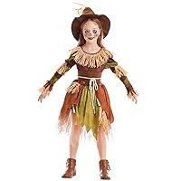 Halloween Children's Fear Scarecrow cosplay Dressed up in Anime Evil villain character tassel dress
