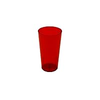 G.E.T. 6632-1-R-EC Heavy-Duty Plastic Restaurant Tumblers, 32 Ounce, Red (Set of 4)