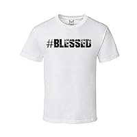 Men's Printed #Blessed Graphic T-Shirt