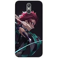 Compatible with LG K4 2017 with Tanjiro Anime 403 Poster Case Slim Shockproof TPU Rubber Protective Cover Phone Case
