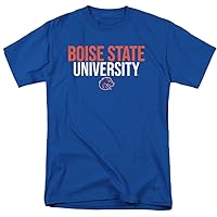 LOGOVISION Official Collegiate Distressed Stacked Short Sleeve Unisex for Men & Women T Shirt Collection