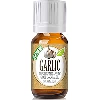Healing Solutions 10ml Oils - Garlic Essential Oil - 0.33 Fluid Ounces