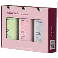 Method Body Wash Trio, 18 Fluid Ounce (Pack of 3)