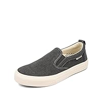 Taos Rubber Soul Slip-On Women's Sneaker - Fresh and Clean Canvas Design with Effortless Style, Removable Footbed and Arch Support - Elevated Comfort for All-Day Fashion