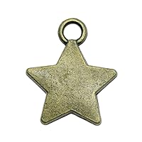 Star Charms For Jewelry Making Supplies Handmade Accessories