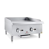 APMG-24LP 24 in. Manual Griddle44; 60000K BTU LP