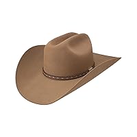 Resistol Men's 6X Ocho Rios Felt Cowboy Hat Lt Brown 7 3/8