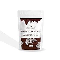 AYUR Chocolate Facial Wax Powder - 5 Minute Painless Herbal Wax Powder (100g)
