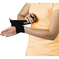 Left Thumb Compression Wrap, Joint Pain Relief and Muscle Recovery for Sports and More, For Men or Women, Reusable, Made in the USA