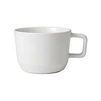Austin 17.5-ounce Large Porcelain Coffee Mug, Pack of 4, White