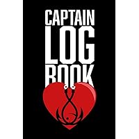 Captain Log Book: Journal 6x9 log book to Record Boat and Trip Information: Boat Maintenance Log Book, Fuel Log, Trip Log and Passenger and more - 110 pages (French Edition)