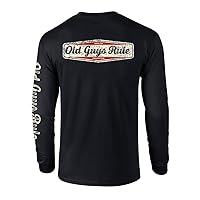 OLD GUYS RULE Men's Graphic T-Shirt, Aged to Perfection Funny Novelty Tee for Dad, Husband, Getting Old