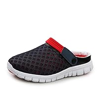jinxiang Men's Outdoor Shoes, Sports Sandals, Sports, 2-Way Mesh, Amphibious, Indoor, Beach, Work, Clog, Sabot, Sandals, Breathable, Anti-Slip, Popular, Ultra Lightweight, Easy to Walk