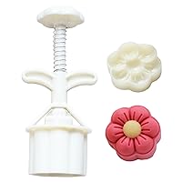 Practical Flower Shaped Mooncakes Mold Set Kitchen Tool For Beautiful Delicacies Declicate Pastries Mold For Celebration Mooncakes Treat Stamps