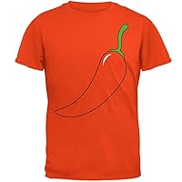 Halloween Chili Pepper Costume of Cinco de Mayo Mens Soft T Shirt
