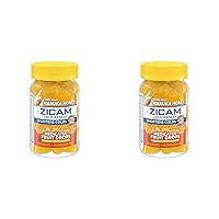 Zicam Cold Remedy Zinc Medicated Fruit Drops, Manuka Honey Flavor, Homeopathic, Cold Shortening Medicine, Shortens Cold Duration, 25 Count (Pack of 2)
