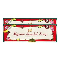 Mysore Sandalwood Soap 150gm - 6 ps (Pack of 2)