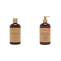 SheaMoisture Manuka Honey and Mafura Oil Intensive Hydration Shampoo and Conditioner, 13 oz