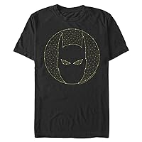 Warner Brothers Men's Big & Tall Batman Geometric Moon Outline T-Shirt