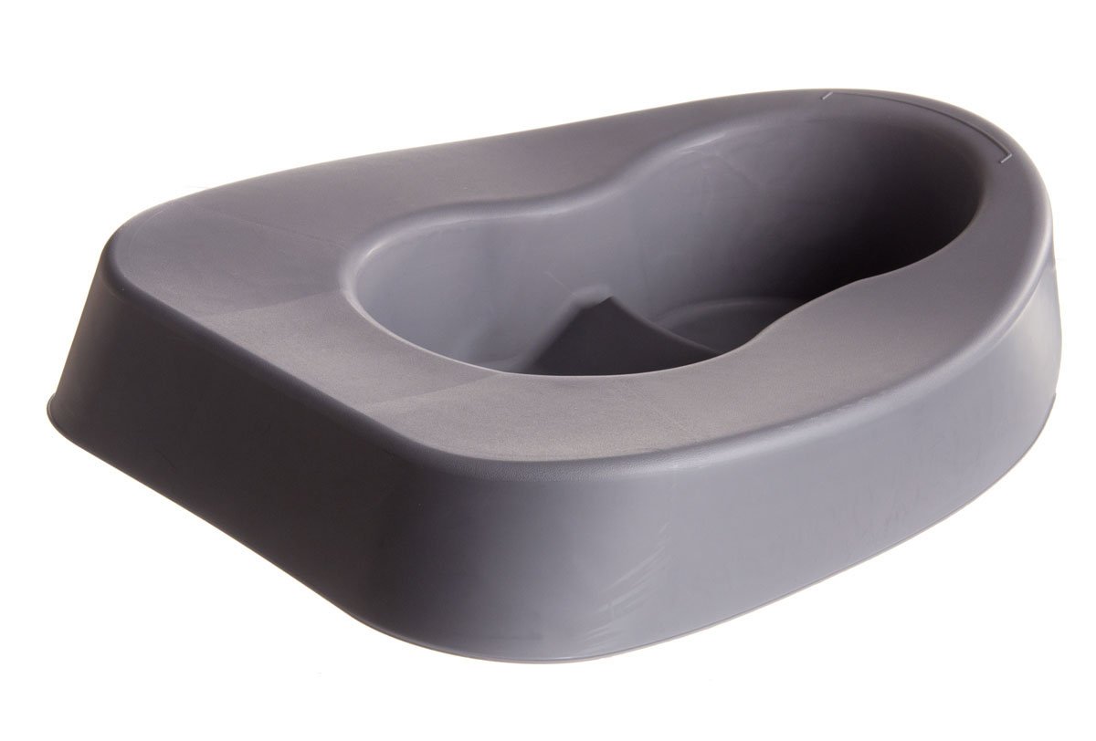 Medline DYND80290 Durafit Contour Bariatric Bedpans, Graphite (Pack of 20)