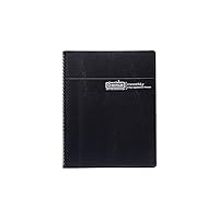 House of Doolittle 2023-2024 Two Year Calendar Planner, Monthly, Black Cover, 8.5 x 11 Inches, January - December (HOD262002-23)