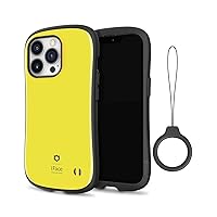 iFace First Class Designed for iPhone 13 Pro + Reflection Silicone Ring Holder – Cute Shockproof Dual Layer [Hard Shell + Bumper] Phone Case [Drop Tested] - Yellow
