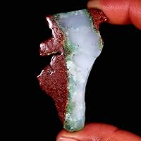 Chrysoprase Jewelry Vintage Natural Adorable Rock Slab Polished Rough 112.95Cts.