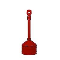26810R Steel Heavy Duty Butt Cans Cigarette Butt Receptacle, 2.5 Gallon Capacity, 11-1/2