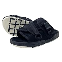 Comfortable Slippers For Men and Women Non-slip Waterproof Sandals for Indoor and Outdoor Fashion Unisex Slides (Black)