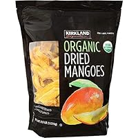 Kirkland Signature Organic Dried Mangoes, 2.5 Pounds (Pack of 2)