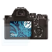 Bruni Screen Protector compatible with Sony Alpha a7 & a7R & a7S ILCE-7 / ILCE-7R / ILCE-7S Protector Film, crystal clear Protective Film (2X)