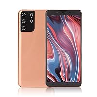 5.72in 21+ Unlocked Smartphone, Face ID Unlocked Cell Phone, 512MB+4GB, for Android 4.4.2, 0.3MP+ 2MP Dual Camera, Dual Card Dual Standby Mobile Phone Support WiFi+BT+FM+GPS(Rose Gold)