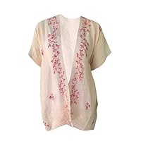 Women's Pink Dream Light Weight Kimono Cardigan