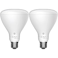 GE Lighting CYNC Smart Flood Light Bulbs, Bluetooth Enabled, Tunable White, Alexa and Google Assistant Compatible, Cool and Warm White (2 Pack), Packaging May Vary