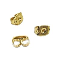 UnCommon Artistry® Gold Plated Butterfly Earring Backs (Ear Nuts) Med. (100)