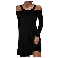 for Lady for Woman Bouncy Tunic Tank Top Solid Long-Sleeved Quintessential Strapless Smock