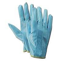 MAGID 8953 Women's Vinyl Laminated Gloves, Men's Fits, Natural