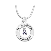 Fundraising For A Cause Colon Cancer Awareness Necklace (1 Necklace)
